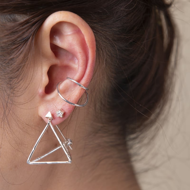 ピラミッド ピアス / L | chumeq