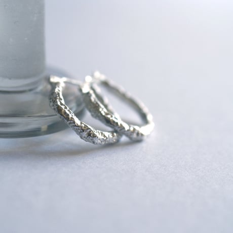 クラフトline hoop ピアス