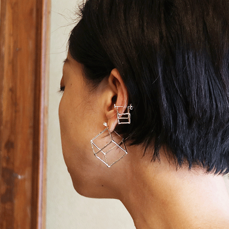 キューブ ピアス / S | chumeq キューブ ピアス / S | chumeq