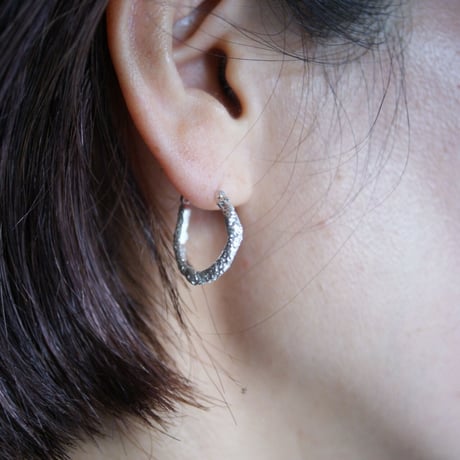 クラフトline hoop ピアス