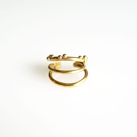 small３連イヤカフ/gold