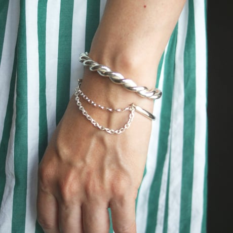 2way chain バングル
