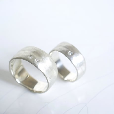 ワイド クラフトDIA×2 リング