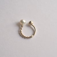 pearl&ball イヤカフ/K10