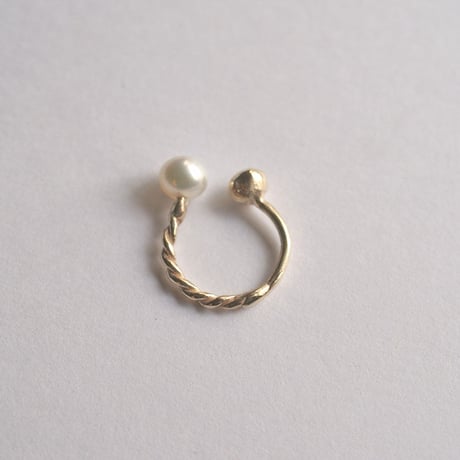 pearl&ball イヤカフ/K10