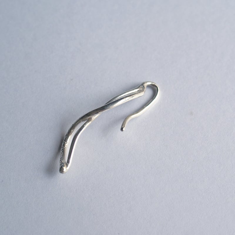 curveイヤークリップ／silver | chumeq