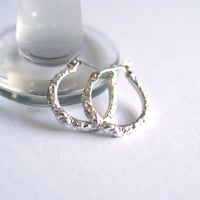 クラフトline hoop ピアス