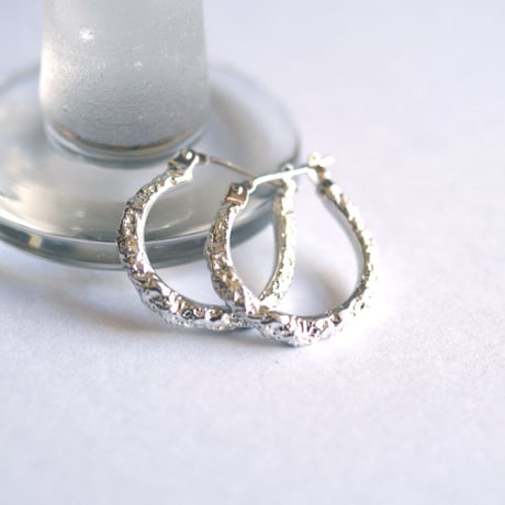 クラフトline hoop ピアス