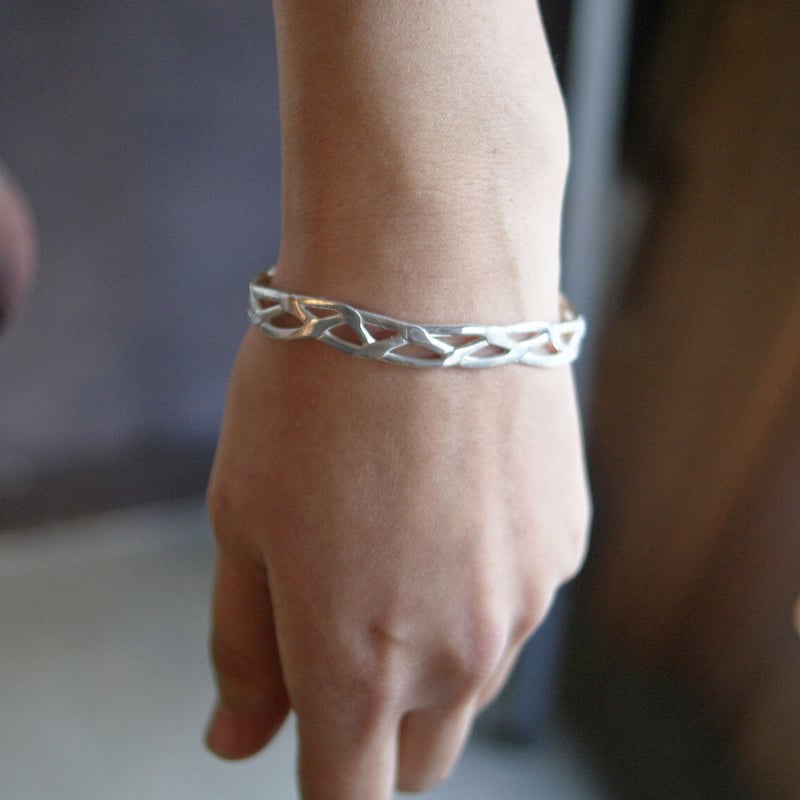 nojess 925silver バングル　溶けていくハート nojess 925silver バングル 溶けていくハート nojess 925silver