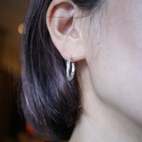 クラフトline hoop ピアス
