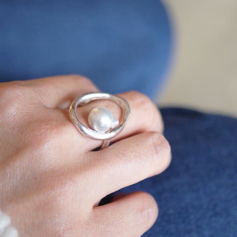 pearl サークル shapeリング | chumeq