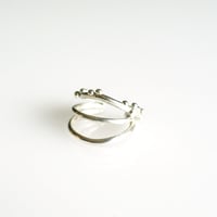 small３連イヤカフ/silver