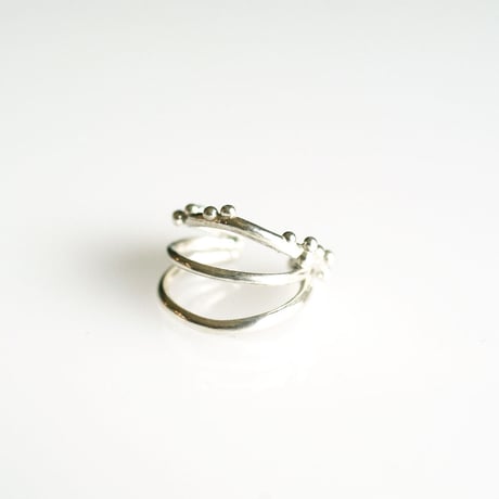 small３連イヤカフ/silver