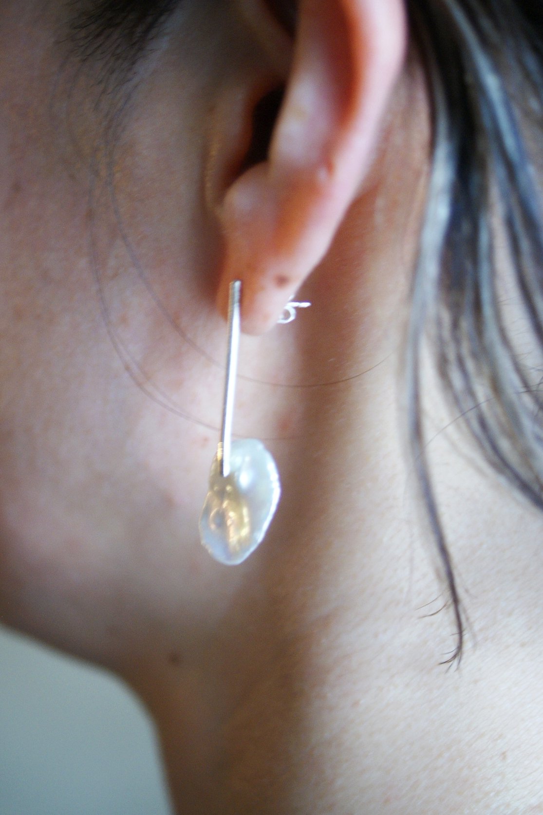 ペタルパールlongピアス | chumeq