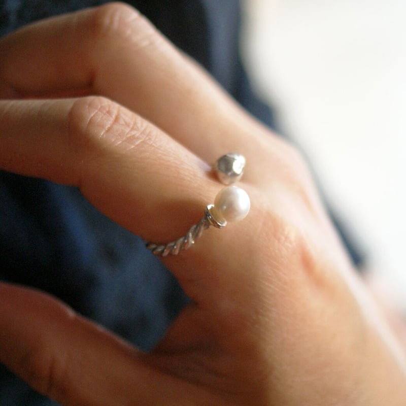 pearl&ballリング | chumeq pearl&ballリング | chumeq