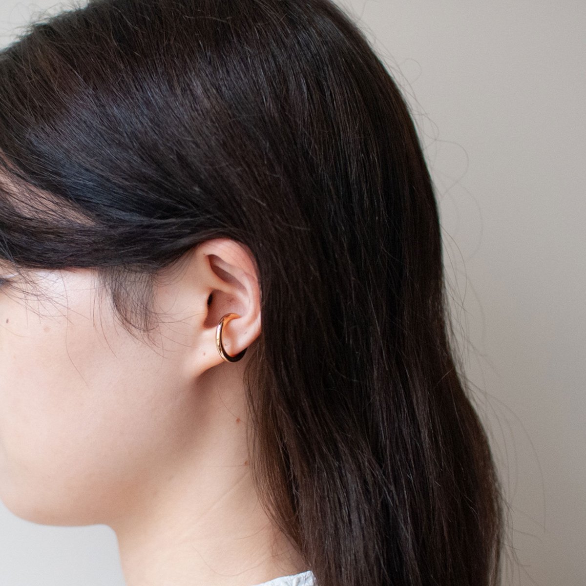 earcuff-ring/ Silver925 - simple 3mm / 18G | ha...