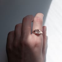 [new] ring / K10YG eyes on you - 切子水晶