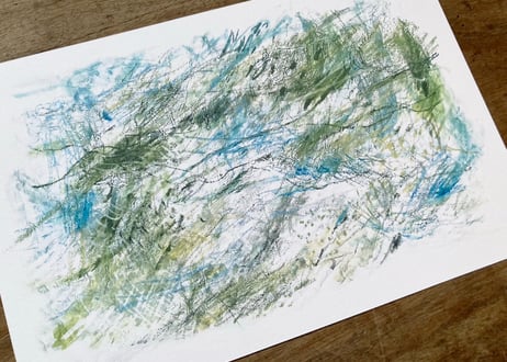 “巛 sen” 音楽と絵のカード