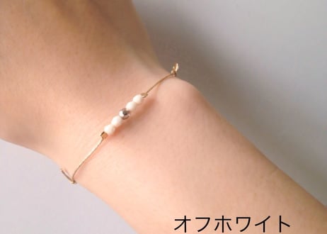 洗えるコードブレスレット(ネイティブ)
