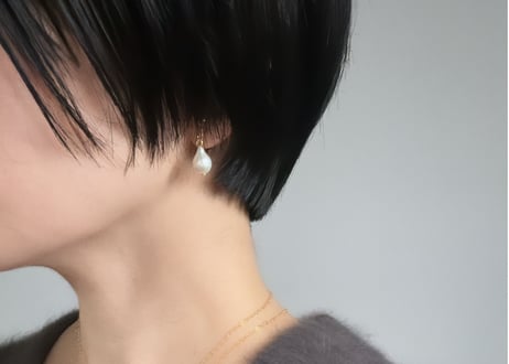 オイスターパールピアス・イヤリング