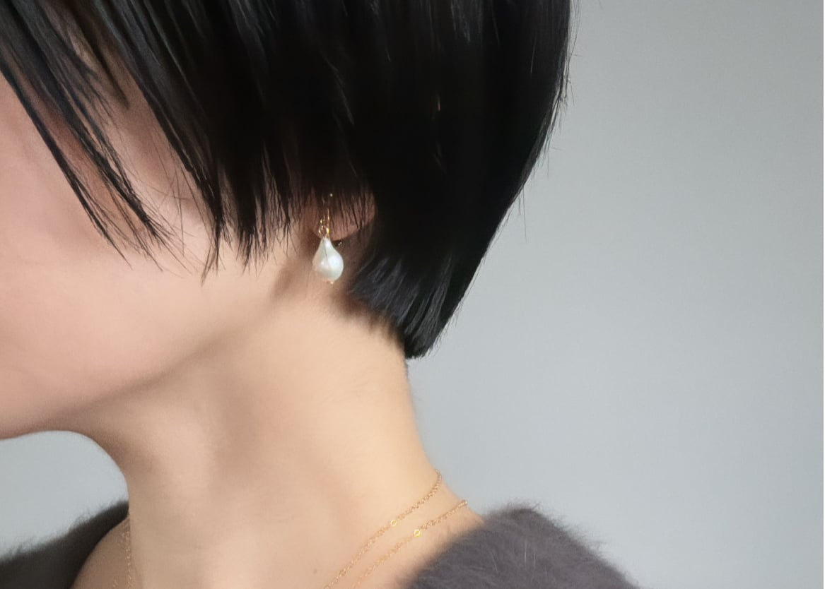 オイスターパールピアス・イヤリング | piii オイスターパールピアス・イヤリング | piii