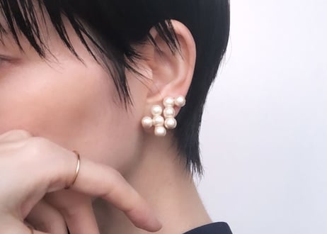 【WEB限定販売】記号ピアス・カフス（L字・片耳用）