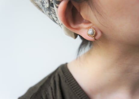 mini bijouピアス・イヤリング（シルバー）