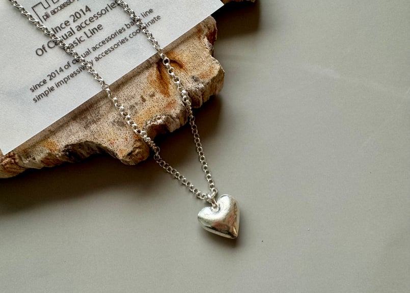  　ネックレス　ハートバイハート　シルバー　925 楽天市場】マジェスフィッセン 小さな ハート シルバー ネックレス