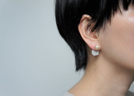 カケラピアス(シルバー)