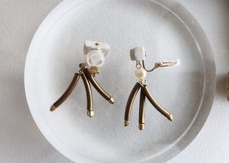 odoricoピアス・イヤリング(シルバー)