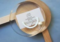 minamoイヤーカフ（ブルーグレー）