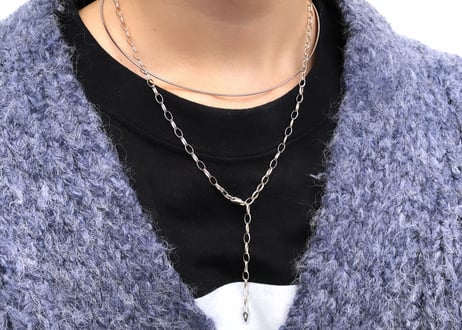 【SV925】3wayラウンドチェーンネックレス50cm