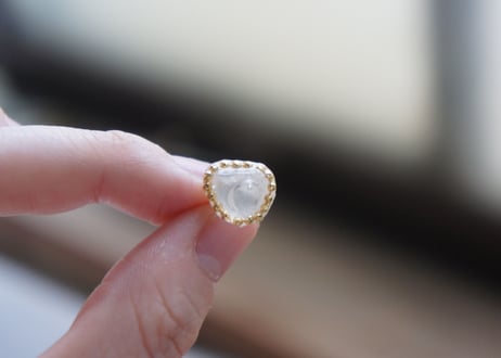 mini bijouピアス・イヤリング（クリスタル）