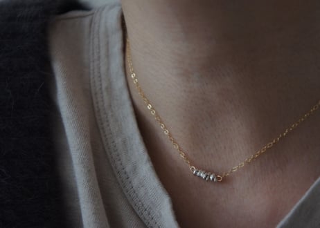 【14kgf】ネックレス（カレンシルバー40cm/50cm/60cm)