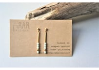 【WEB限定販売】ネイティブピアス・イヤリング（ミント）