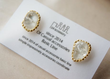 bijouピアス・イヤリング（クリスタル）