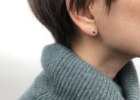 【14kgf】half moonピアス