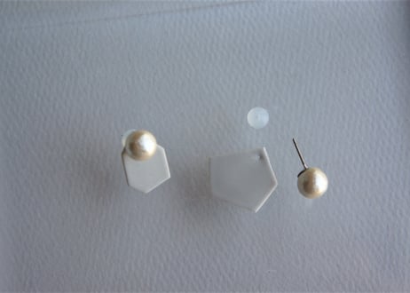 カケラピアス(シルバー)