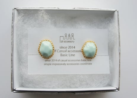 bijouピアス・イヤリング（アイスブルー）