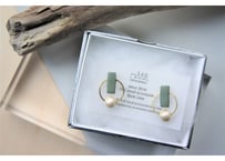 clioneピアス・イヤリング（カーキ）