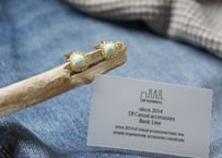 mini bijouピアス・イヤリング（アイスブルー）