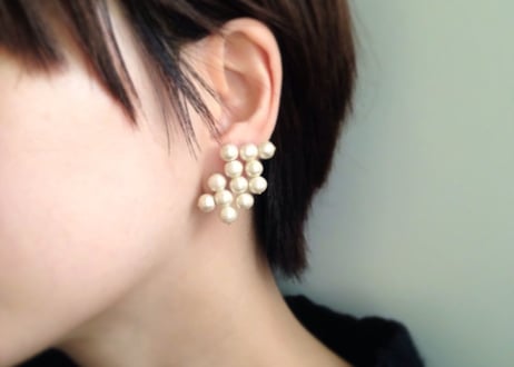 【WEB限定販売】記号ピアス・カフス（まっすぐ・片耳用）