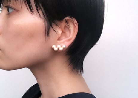 【WEB限定販売】記号ピアス・カフス（ジグザグ・片耳用）