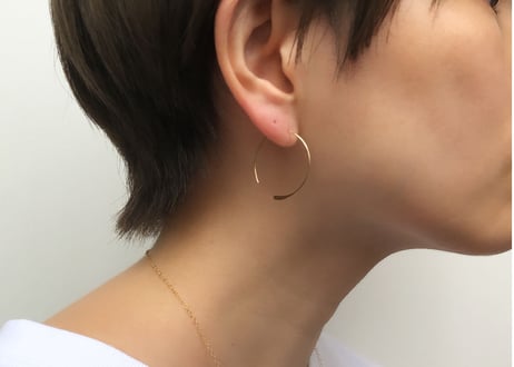 【14kgf】flatピアス（大）