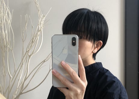 mini bijouピアス・イヤリング（クリスタル×バロックパール）