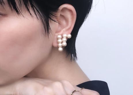 【WEB限定販売】記号ピアス・カフス（まっすぐ・片耳用）