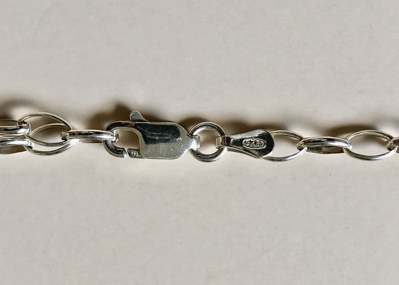 美品　ヴィンテージ　イタリアンシルバー　ラウンド　リンクチェーン　ネックレス DEF SILVER ヴィンテージシルバーアクセサリーの販売サイト
