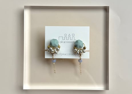 usugumoピアス・イヤリング（ミント）