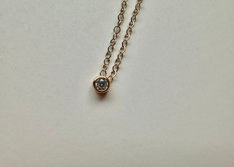 【14kgf】一粒ネックレス(40cm)