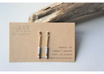 【WEB限定販売】ネイティブピアス・イヤリング（ブルー）